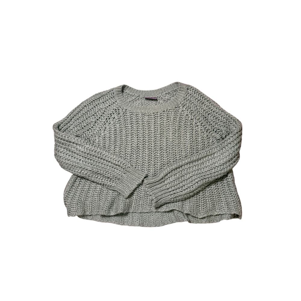 Wooden Ships Wool Blend Chunky Knit Sweater